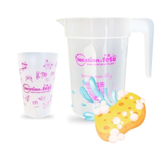 Forfait nettoyage pichets & gobelets éco-cup